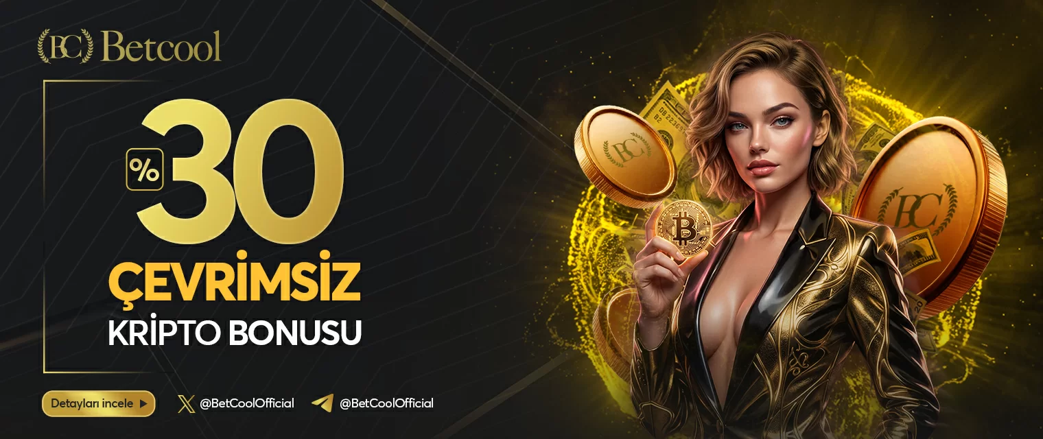 Betcool kripto bonusu ve spin görseli